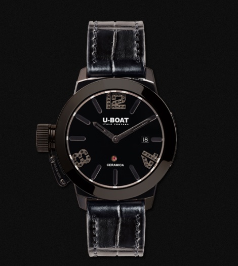 U-Boat Classico 7124 Fake Decent Watches UK With Black Dials For Recommendation