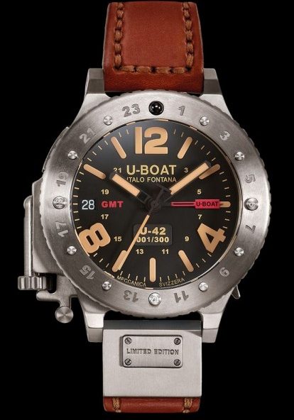 Limited-Edition U-Boat U-42 Replica Watches UK With Black Dials Of Good Quality