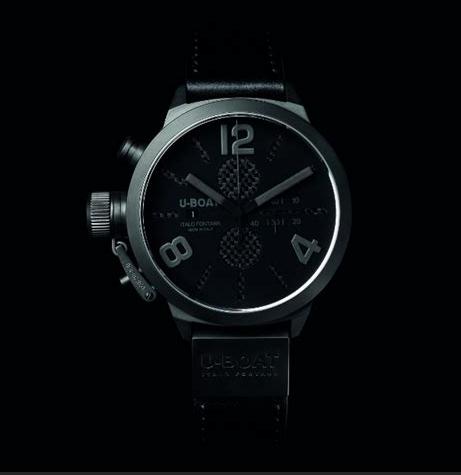 The 45 mm replica watches are made from steel.