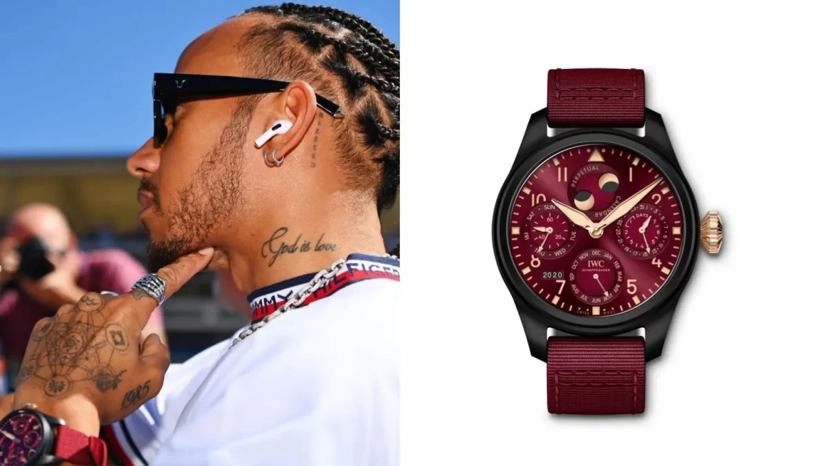 UK Shop Replica IWC Big Pilot’s Watch Perpetual Calendar ‘Lewis Hamilton’ Edition