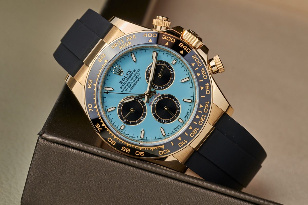Perfect Replica Rolex Daytona “Turquoise Blue” Ref. 126518LN Watches UK
